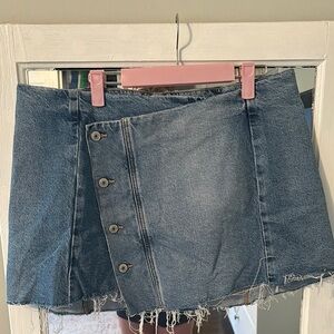 American Eagle Denim Mini Skirt